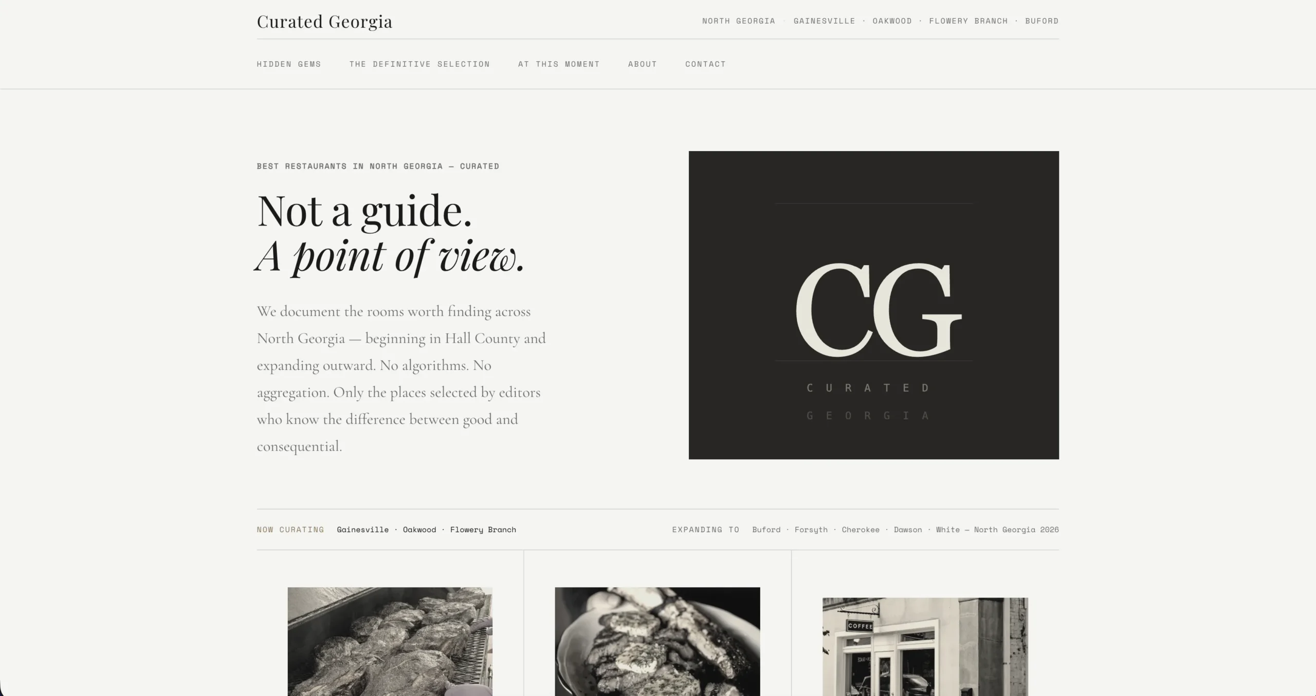 Curated Georgia